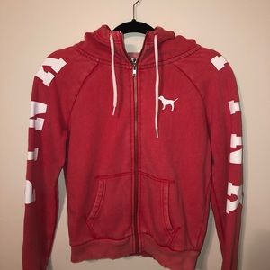 Pink Victorias Secret coral jacket